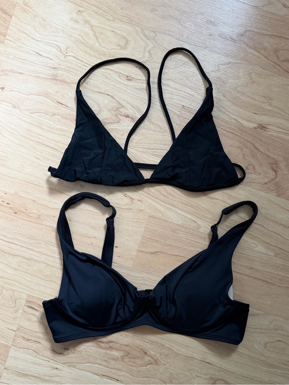 2 Bikini Tops (Whitefox & Bikini Village) - Medium